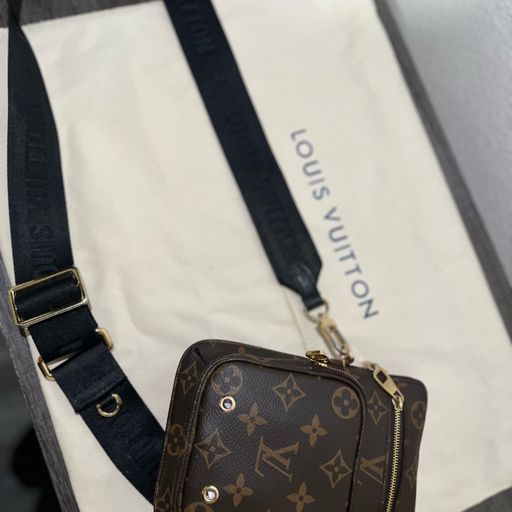 Louis Vuitton Brown Monogram Pouch
